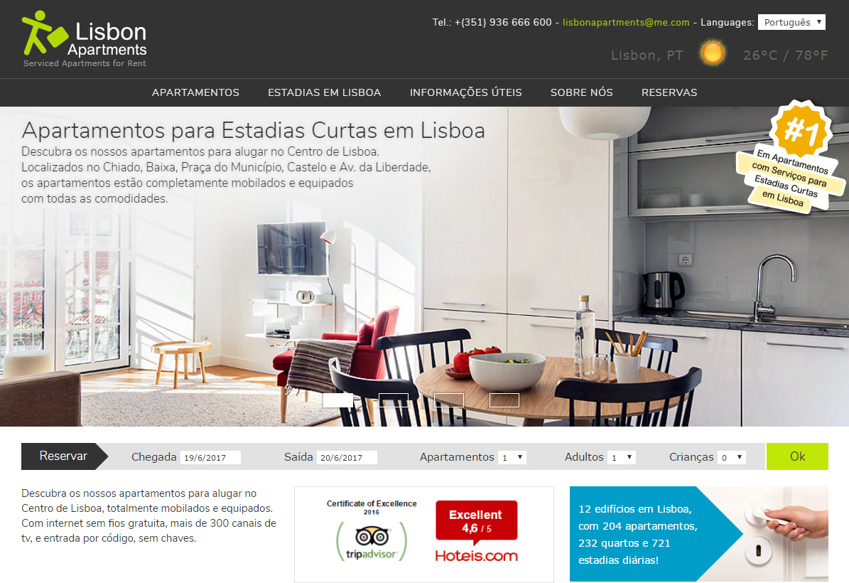 Site Lisbon Apartments