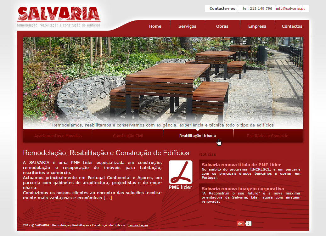Website SALVARIA